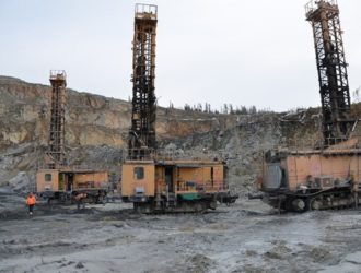 На Оленегорском ГОКе выросла производительность буровых станков