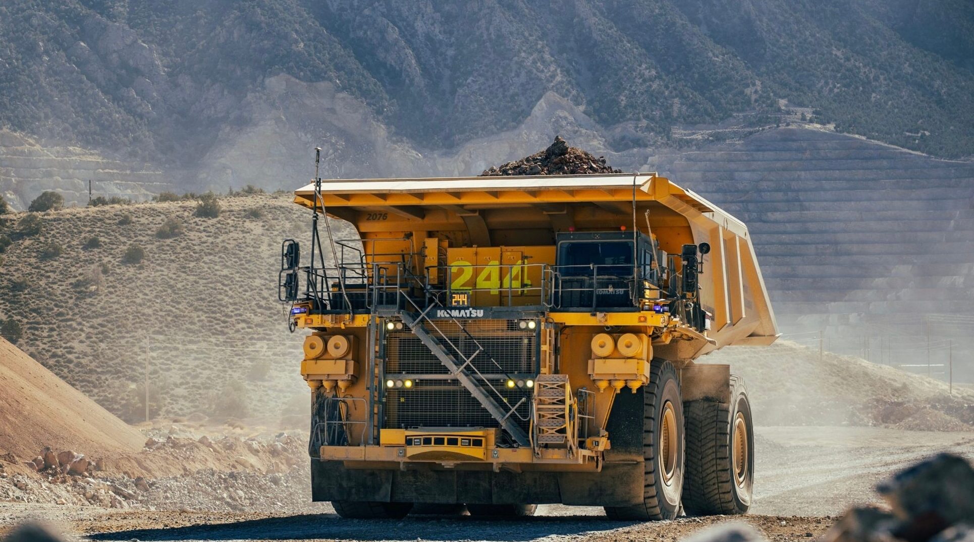 Komatsu в этом году разменяла тысячу автономных самосвалов
